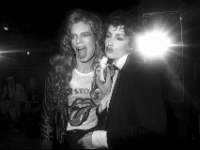 Mick Jagger and Jerry Hall 1  Mick Jagger & Jerry Hall - Kenzo Birthday - Le Palace - 11 mars 1978